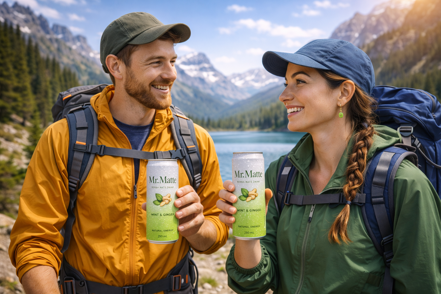 We Mate Mint — natural yerba mate energy drink